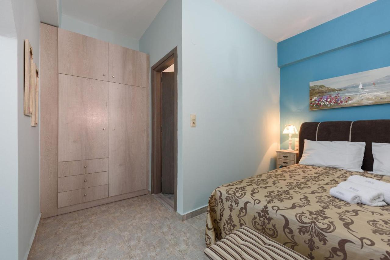 Spyros Apartments With Pool Kalamaki  Exterior foto