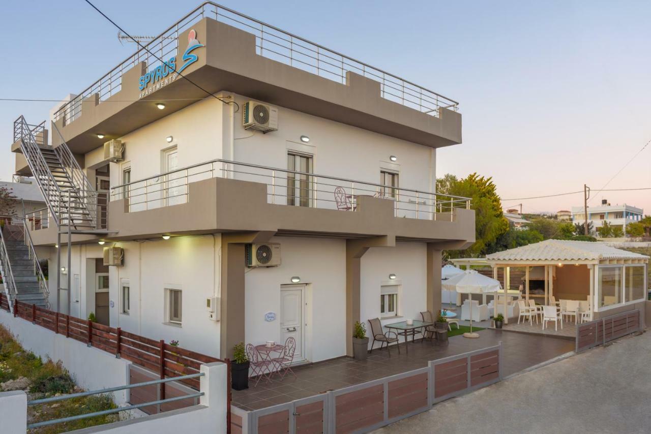 Spyros Apartments With Pool Kalamaki  Exterior foto